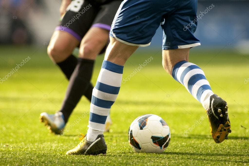 depositphotos 21746353 stock photo two soccer players vie
